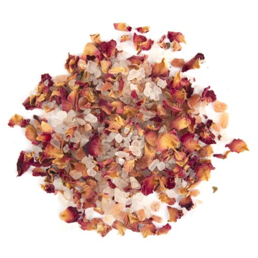 Fürdősó - rózsaszirommal