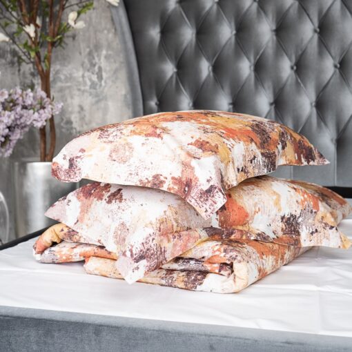 Oak kétszemélyes pamutszatén ágyneműhuzat