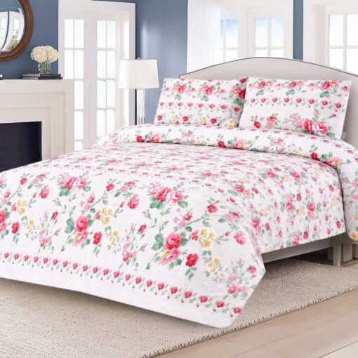 Rose pamut kétszemélyes ágyneműhuzat
