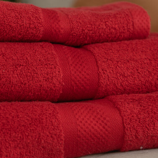 Alternative view of Tűzpiros törölköző