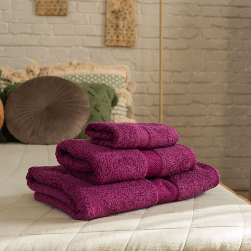 Padlizsán törölköző