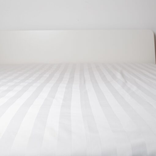 Damasztcsíkos szállodai lepedő – 27mm, 145g/m2