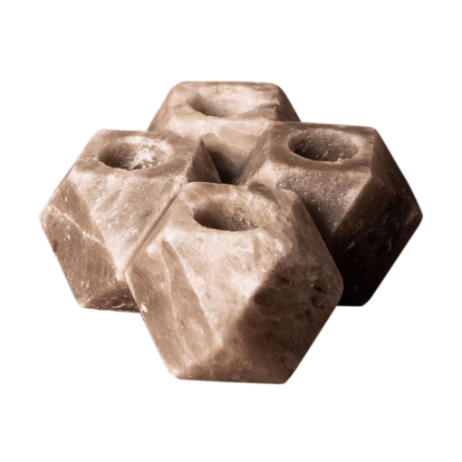 Gyémánt sómécses szett, 4 db szürke