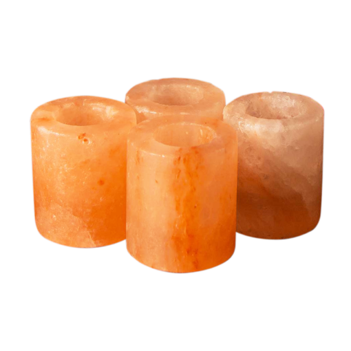 Henger sómécses szett, 4db rózsaszín