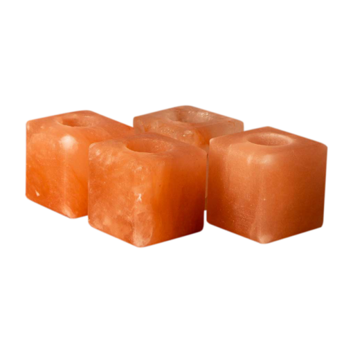 Kocka sómécses szett, 4db rózsaszín