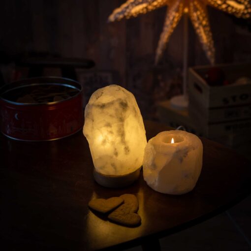 Sólámpa + sómécses csomag - fehér