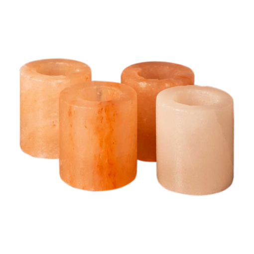 Henger sómécses szett, 3 db rózsaszín és 1 db fehér