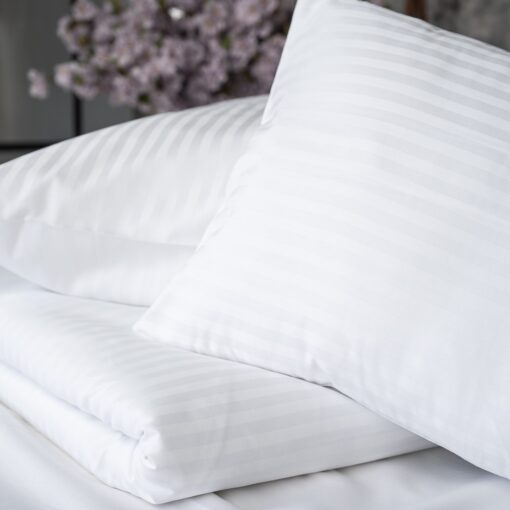 Damasztcsíkos szállodai paplanhuzat -10mm