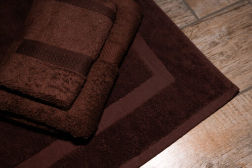 Frottír kádkilépő – Csokibarna