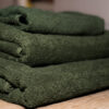 Olajzöld törölköző