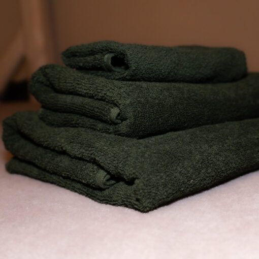 Olajzöld törölköző