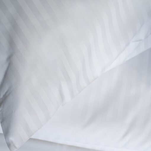 Damaszt csíkos szállodai baba ágyneműhuzat szett – 10mm, 145g/m2 (másolat)