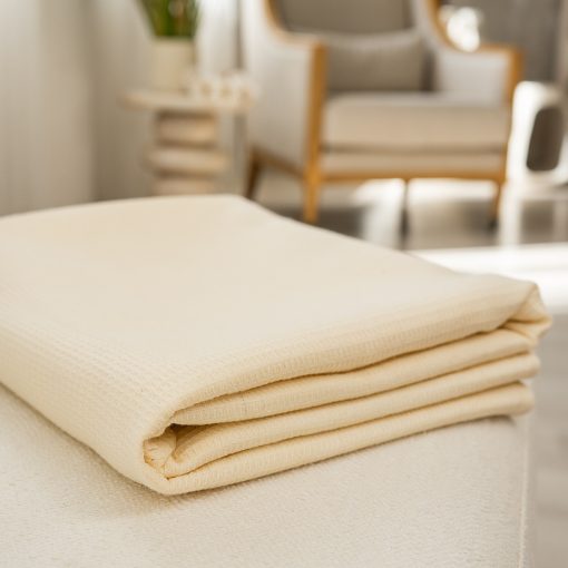 Darázsmintás szaunalepedő – Olajzöld