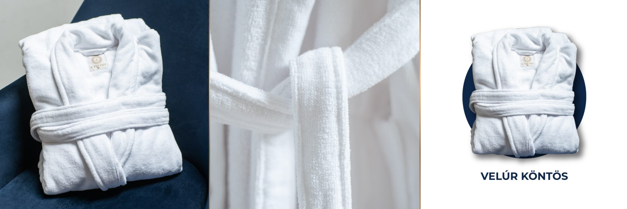 Melyik köntös illik hozzád? Különbségek a frottír, velúr és darázsmintás anyagok között