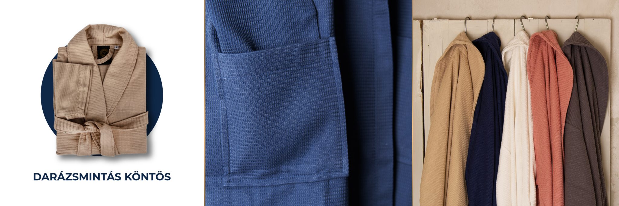 Köntös típusok összehasonlítása – frottír, velúr és darázsmintás anyagok között