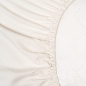 Mix&Match gumis lepedő – Porcelain White