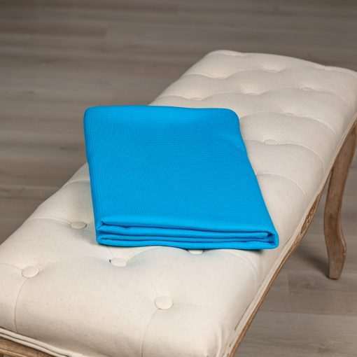 Darázsmintás szaunalepedő – Tengerkék