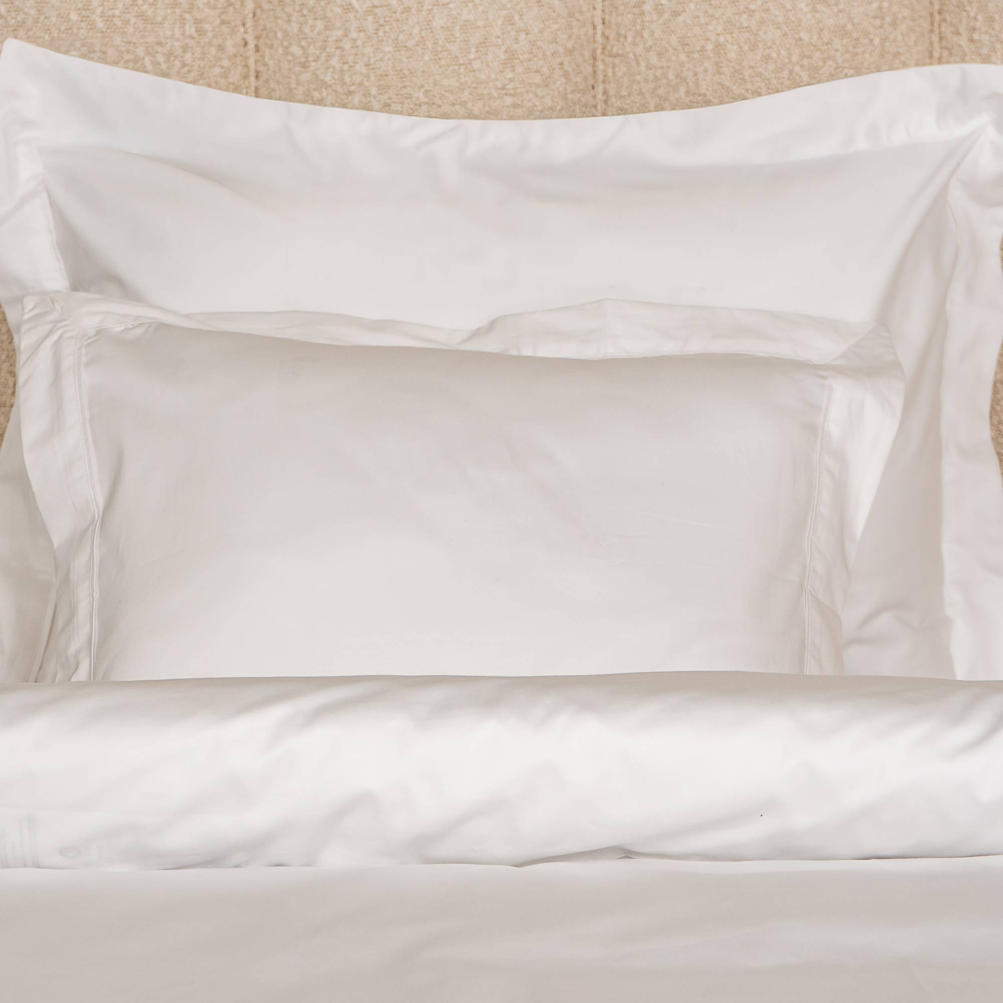 Szállodai pamutszatén párnahuzat